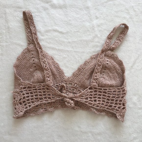 Crochet bra crop top - Picture 2 of 2